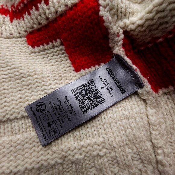 Zadig & Voltaire Aspen Cardigan Small - Picture 12 of 16